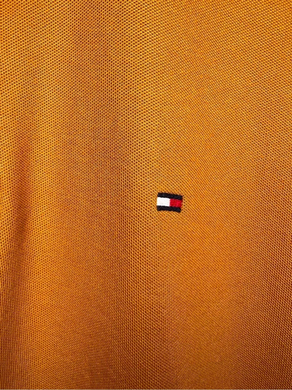 Tommy Hilfiger Men’s Polo Shirt XXL Mustard Gold Short Sleeve Size XXL